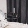 CANDLEHOLDER NOSTALGIC BLACK 13X11X7CM - Image 3