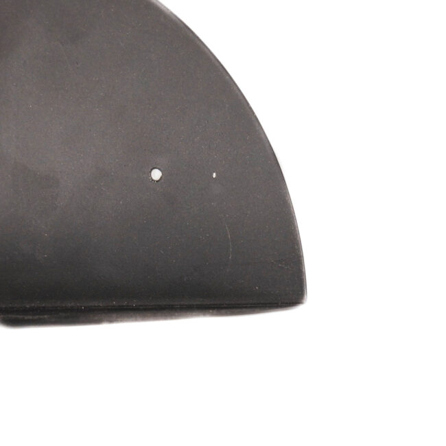 ROUND WALL SHELF BLACK 20X10X10CM - Image 3