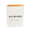 PAPER BAG FUCK OFF 28X10X45CM