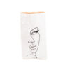 PAPER BAG FACE 40X10X83CM