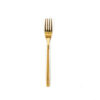 STAINLESS STEEL CAKE FORKS GOLD 15CM 6PCS