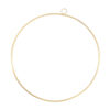 RING METAL GOLD WHITE WASHED 59X1CM