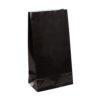 PAPER PARTY BAGS BLACK 13X16CM 12PCS