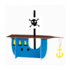 AHOY PIRATE SHIP CENTERPIECE DECOR ‎45.7X66X15.2CM