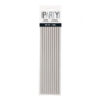 PAPER STRAWS SILVER 10PCS