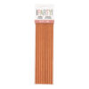 PAPER STRAWS ROSE GOLD 10PCS