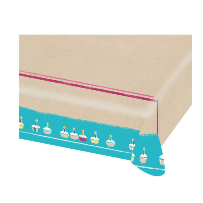 PAPER TABLECOVER BIRTHDAY PARTY 115X175CM