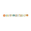 PAPER BANNER GET WILD 180X15CM