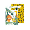 PAPER BAGS GET WILD 2.54X0.5X19.5CM 8PCS