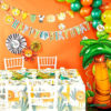 PAPER INVITATIONS & ENVELOPES GET WILD 8PCS - Image 2