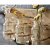 GLASS BOTTLE TRANSPARENT WITH CORK 7X13.5CM - Image 3