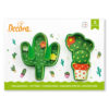 CACTUS COOKIE CUTTERS 7X8.8X2.2CM & 5X8.6X2.2CM
