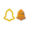 PLASTIC COOKIE CUTTER BELL 7X6.5X2CM