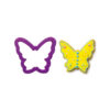 PLASTIC COOKIE CUTTER BUTTERFLY 7X6X2CM