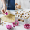 SET OF 6 COOKIE CUTTERS FLOWERS 2.2CM - Image 2