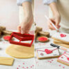 PLASTIC COOKIE CUTTER SWEET MESSAGGES 11.2X6X2.2CM - Image 2