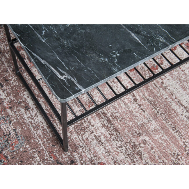 COFFEE TABLE DIAN MARBLE BLACK 90X40X35CM - Image 3