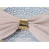 SET OF 4 METAL NAPKIN HOLDERS ASSORTED 5X3CM