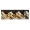 SET OF 4 METAL NAPKIN HOLDERS ASSORTED 5X3CM - Image 2