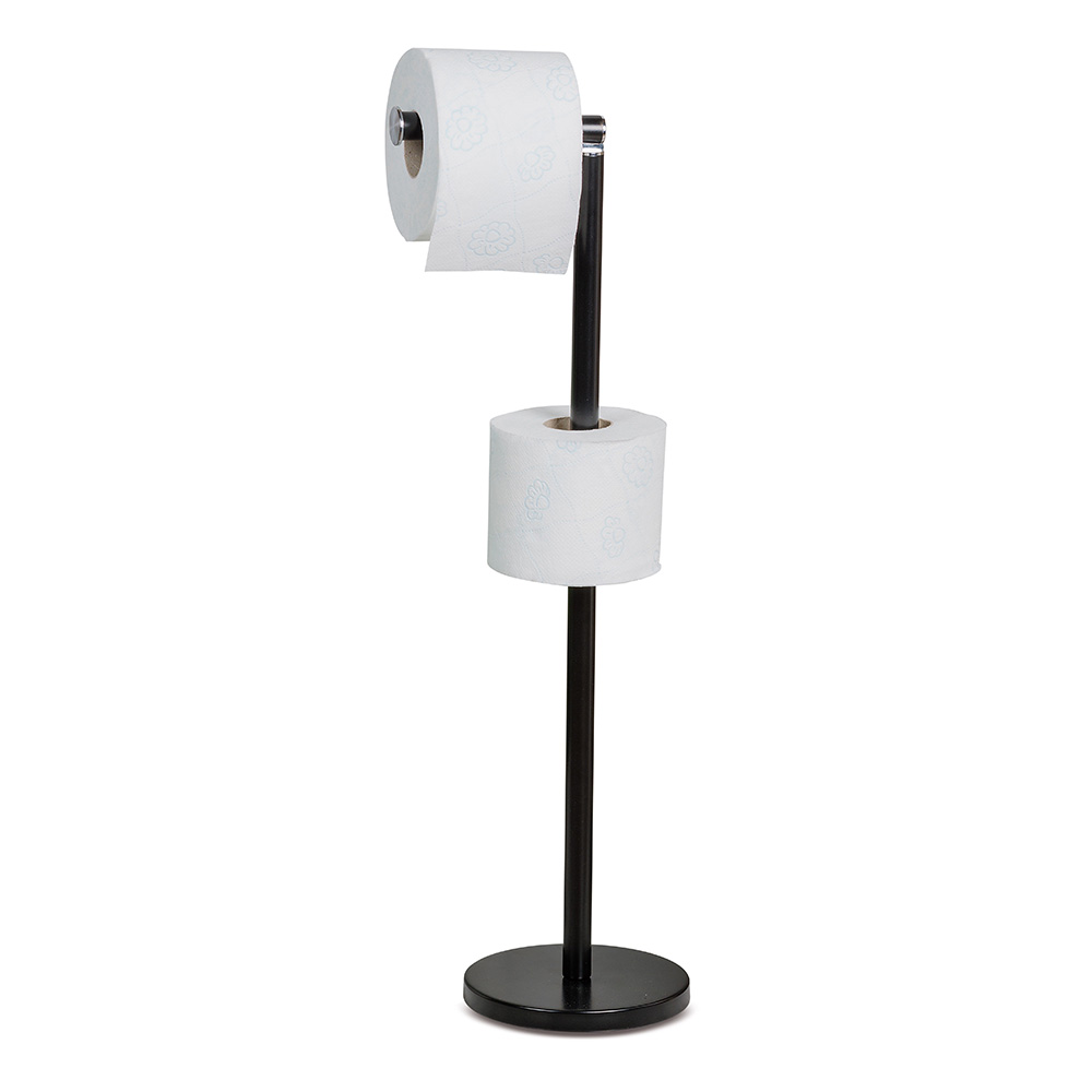 METAL TOILET ROLL HOLDER ASSORTED 15XH72CM