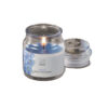 GLASS JAR SCENTED CANDLE ASSORTED 5XH8CM