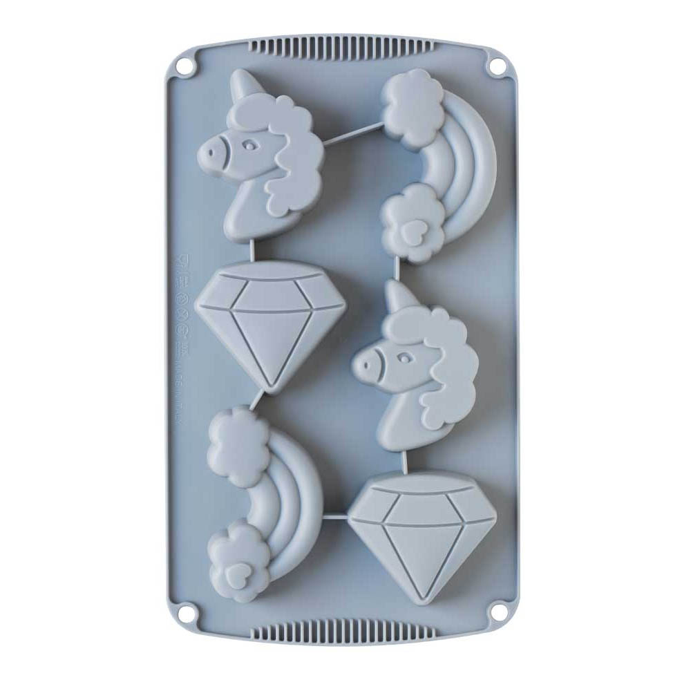 SILICONE MOLD MAGIC UNICORN 30X17X3CM - Image 2
