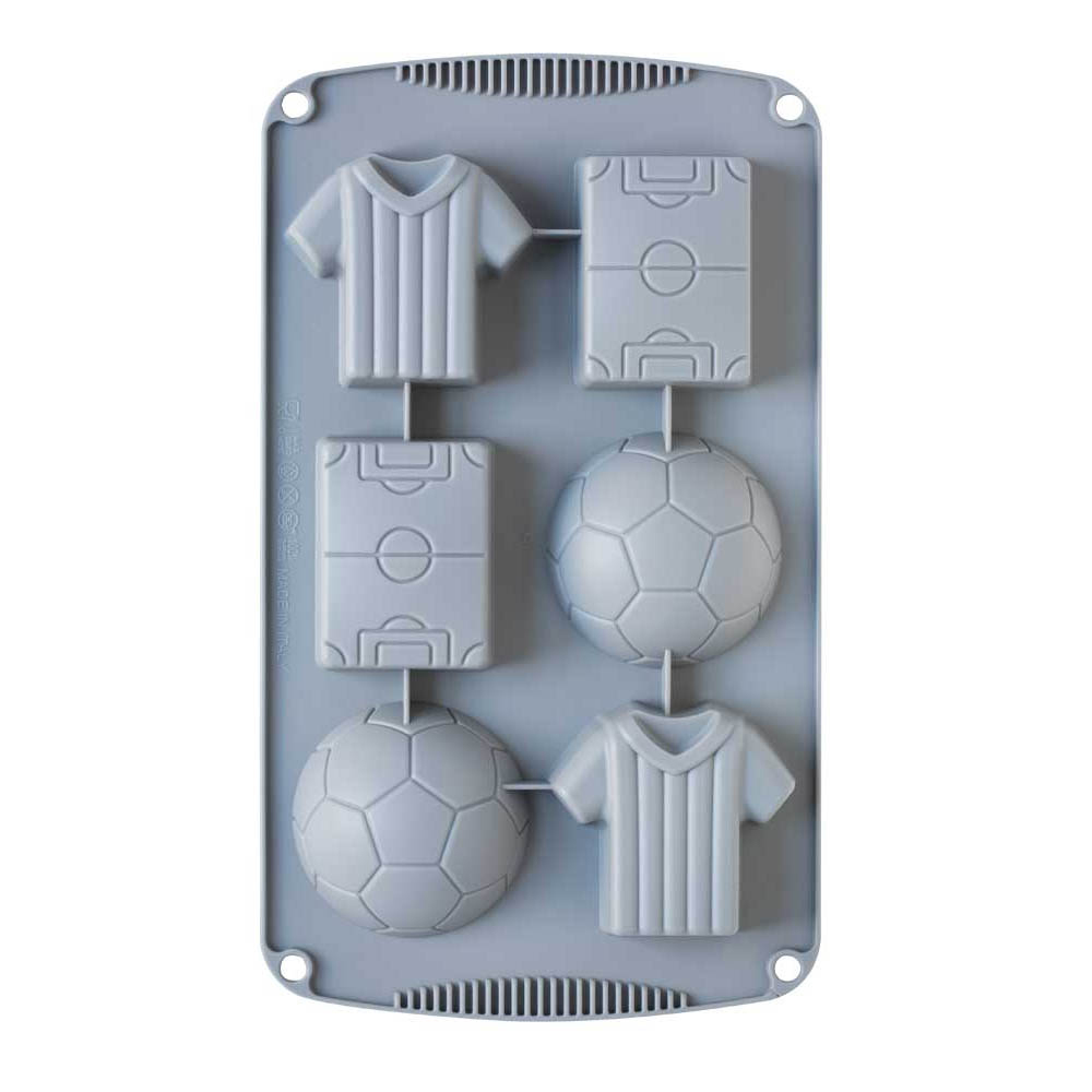 SILICONE MOLD FOOTBALL 30X17X3CM - Image 2