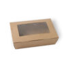 PAPER BOX WITH WINDOW KRAFT 1000ML