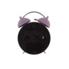 STEEL ALARM CLOCK ICONIC MAT PURPLE 11X5.5X14CM - Image 2