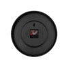 MDF WALL CLOCK LAYERED LINES BLACK 30X4.5X30CM - Image 2