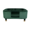 PET SOFA ROYAL VELVET DARK GREEN 74X50X31CM