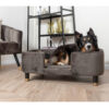 PET SOFA ROYAL VELVET TAUPE GREEN 90X60X33CM - Image 3