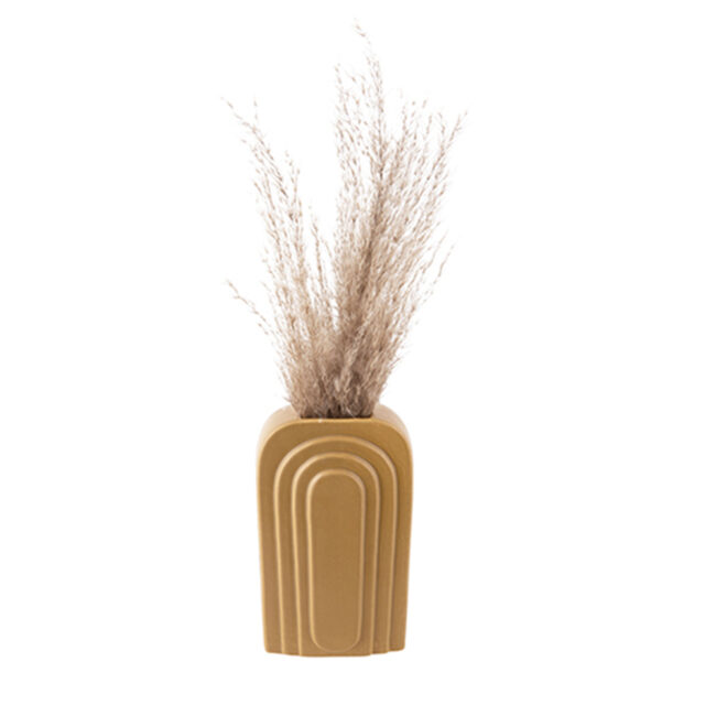 CERAMIC LARGE VASE ARC MAT 17X7.5X27CM - Image 3