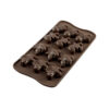 SILICONE MOULD DINOSAURS 40X33X16MM