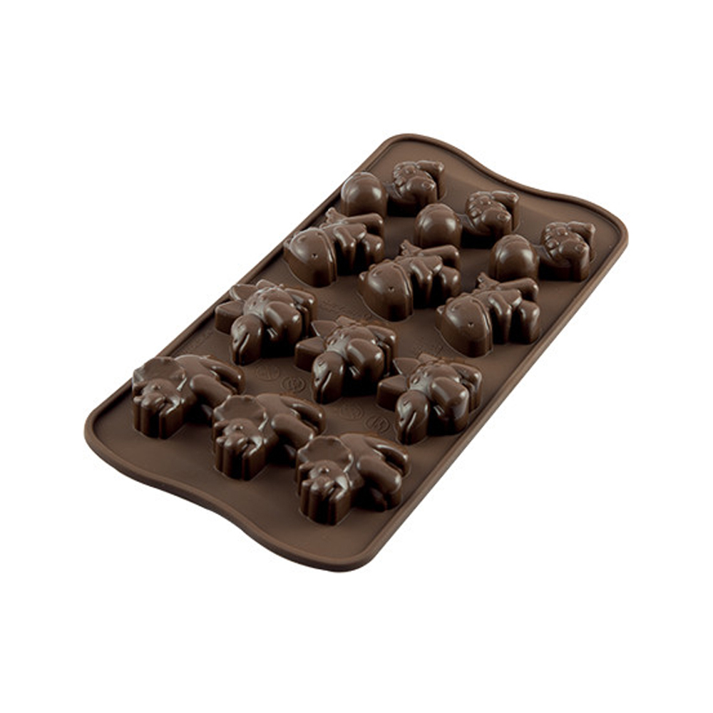 SILICONE MOULD DINOSAURS 40X33X16MM - Image 2