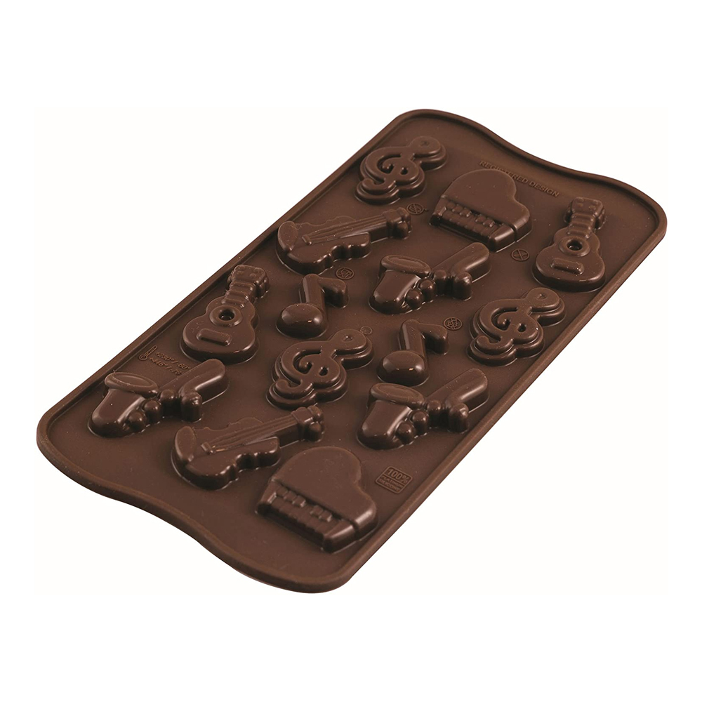 SILICONE MOULD MUSIC 36X24.2MM - Image 2