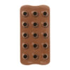 SILICONE MOULD 3D CHOCOLATE DROP EGG 210X70X30MM