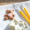 SET OF 2 MOULDS TEDDY 38X29MM & 58X44MM - Image 2