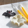 SET OF 2 MOULDS BAT 38X28MM & 57X42MM - Image 2