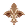 SET OF 2 MOULDS FLEUR DE LYS 35X34MM & 55X51MM - Image 2
