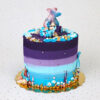 SET OF 2 PLASTIC MOULDS MERMAID TAIL 3.81X2.54/5.59X3.81CM - Image 3