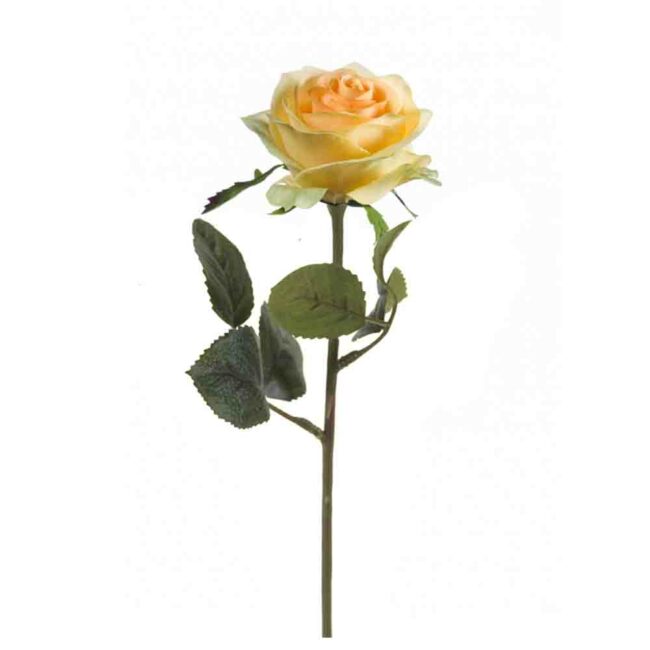 ROSE SIMONE FLOWER YELLOW 45CM