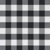 FABRIC CHECK BLACK & WHITE 27CMX2M - Image 2