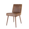 CHAIR SASCHA CERATO BROWN 46X57X82CM