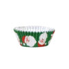 CUPCAKE CASES FOIL CHRISTMAS SANTA 5X7X2.8CM 30PCS