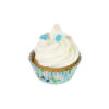 CUPCAKE CASES FOILED CHRISTMAS SNOWMAN 30PCS - Image 3