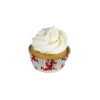 CUPCAKE CASES FOIL CHRISTMAS SANTA & SLEIGH 5X7X2.8 30PCS - Image 3