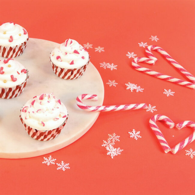 BAKING CUPS CHRISTMAS CANDY CANE 30PCS - Image 3