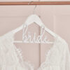WOODEN HANGER 'BRIDE' 16.7X8CM - Image 2