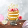 CAKE TOPPER CUTTER 'HAPPY BIRTHDAY' SCRIPT 18.5X15.5CM - Image 3